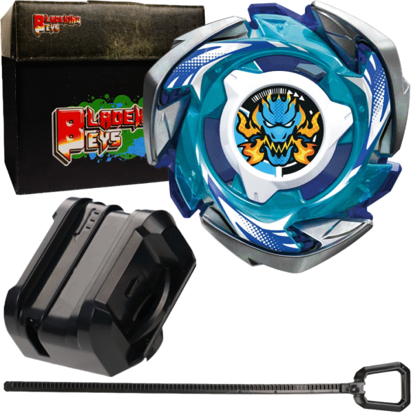 BLADEKING BEYS Launcher Kit- CX-01 DranBrave' S6-60V + Small Winder Launcher + Toy Storage Box