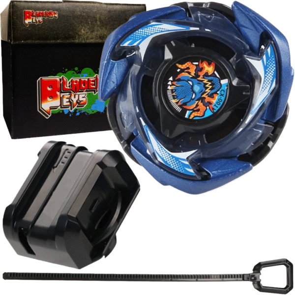 BLADEKING BEYS Launcher Kit- CX-black 001 DranBrave' S6-60V + Small Winder Launcher + Toy Storage Box