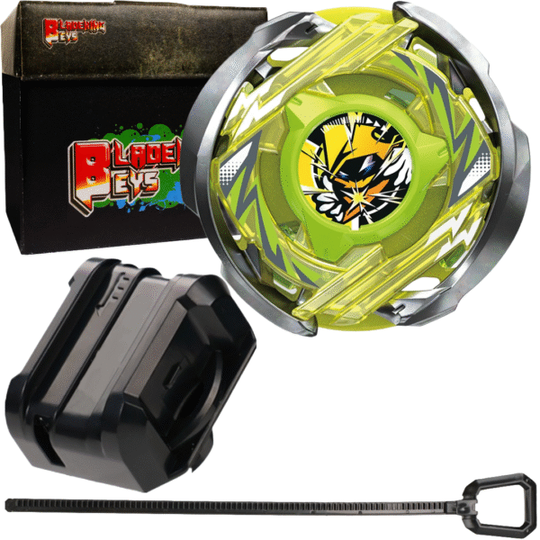 BLADEKING BEYS Launcher Kit- CX-02 WizarrdArc' R4-55LO + Small Winder Launcher + Toy Storage Box