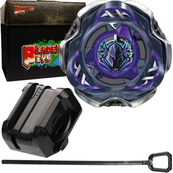 BLADEKING BEYS Launcher Kit- CX-03 PerseusDark' B6-80W + Small Winder Launcher + Toy Storage Box