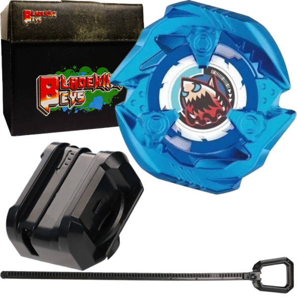 BLADEKING BEYS Launcher Kit- BX-00 shark Shark Edge 5-60GF + Small Winder Launcher + Toy Storage Box
