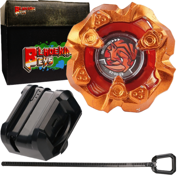 BLADEKING BEYS Launcher Kit- BX-red 00-19 Rhino Horn 3-80S + Small Winder Launcher + Toy Storage Box