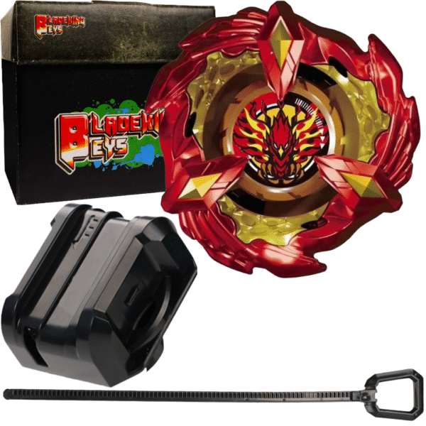 BLADEKING BEYS Launcher Kit- BX-23 Phoenix-Wing 9-60GF + Small Winder Launcher + Toy Storage Box