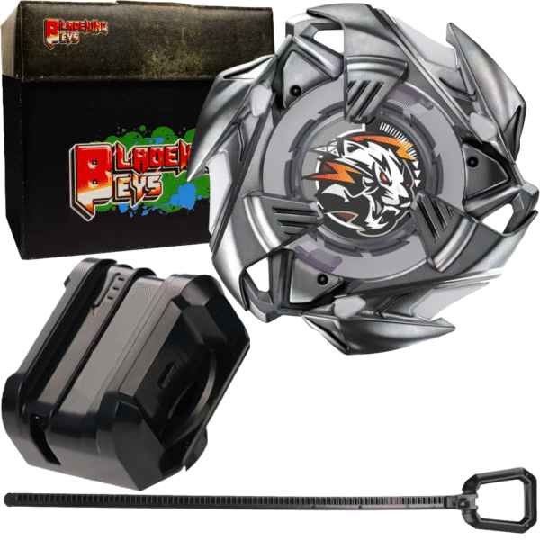 BLADEKING BEYS Launcher Kit- BX-33 WeissTiger 3-60U + Small Winder Launcher + Toy Storage Box