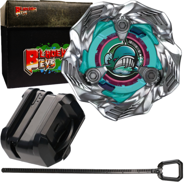 BLADEKING BEYS Launcher Kit- BX-36 WhaleWave' 5-80E + Small Winder Launcher + Toy Storage Box