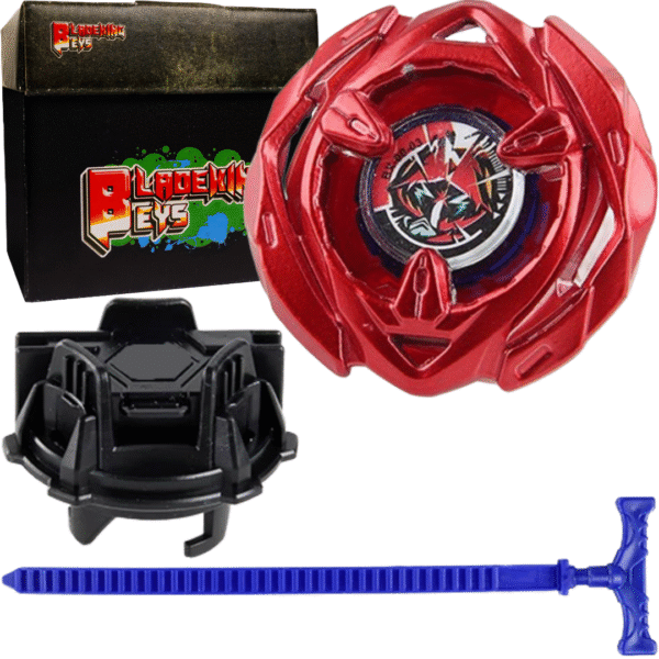BLADEKING BEYS Launcher Kit- BX-red 00-03 Wizard-Arrow 4-80B + TD Launcher + Toy Storage Box