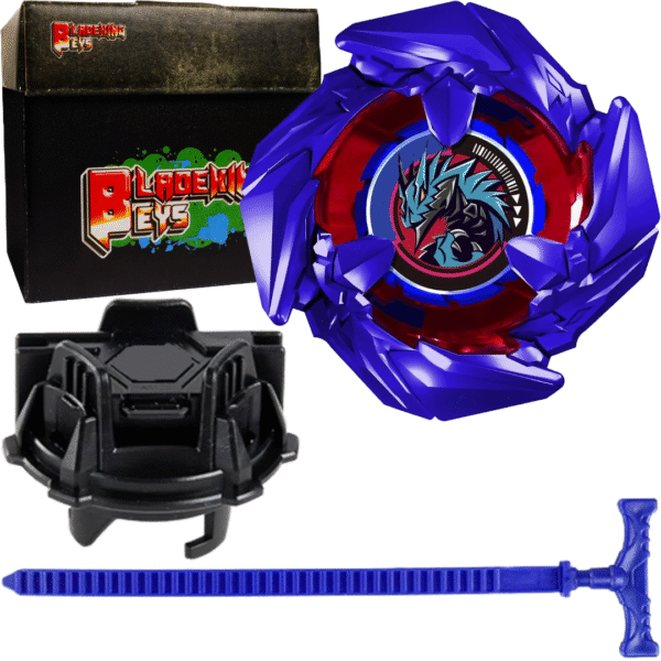 BLADEKING BEYS Launcher Kit- bx-00 Cobalt Drake 4-60F + TD Launcher + Toy Storage Box