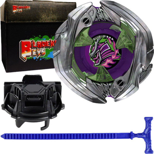 BLADEKING BEYS Launcher Kit- UX-09 SamuraaiSaber' 2-70L + TD Launcher + Toy Storage Box