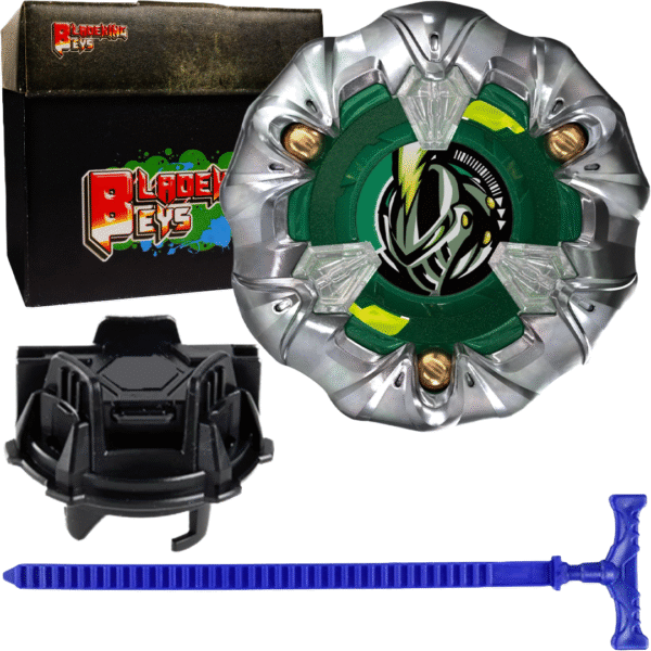 BLADEKING BEYS Launcher Kit- UX-10 KnighttMail 3-85BS + TD Launcher + Toy Storage Box