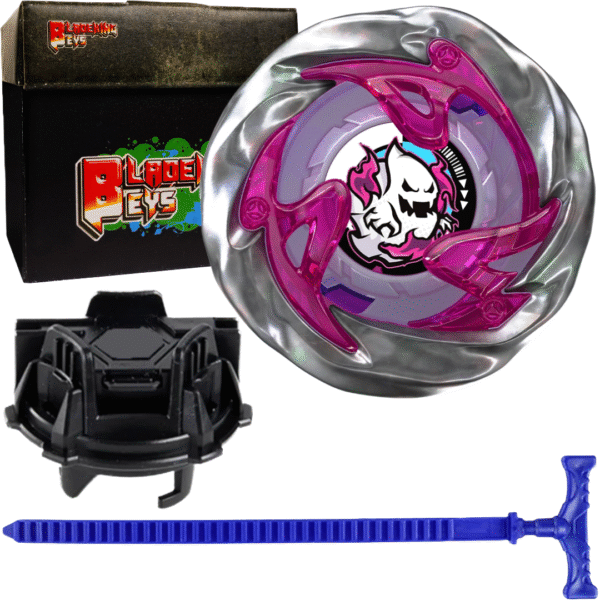 BLADEKING BEYS Launcher Kit- UX-12 GhosttCircle' 0-80GB + TD Launcher + Toy Storage Box