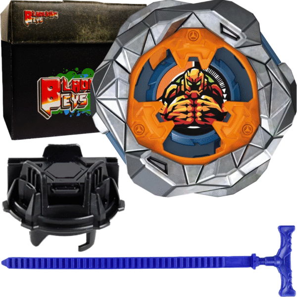 BLADEKING BEYS Launcher Kit- UX-13 GolemRock' 1-60UN + TD Launcher + Toy Storage Box