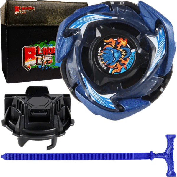 BLADEKING BEYS Launcher Kit- CX-black 001 DranBrave' S6-60V + TD Launcher + Toy Storage Box