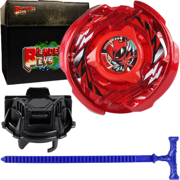 BLADEKING BEYS Launcher Kit- CX-red-002 WizarrdArc' R4-55LO + TD Launcher + Toy Storage Box