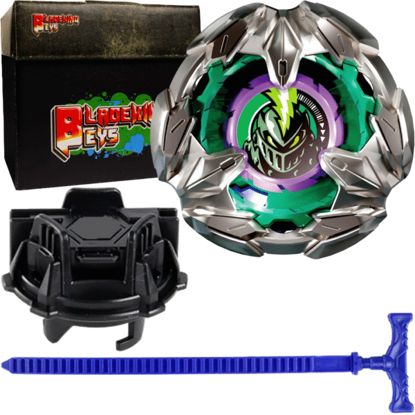 BLADEKING BEYS Launcher Kit- BX-13 Knight' Lance 4-80HN + TD Launcher + Toy Storage Box