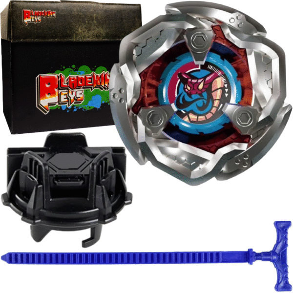 BLADEKING BEYS Launcher Kit- BX-16 Viper' Tail 5-80O + TD Launcher + Toy Storage Box