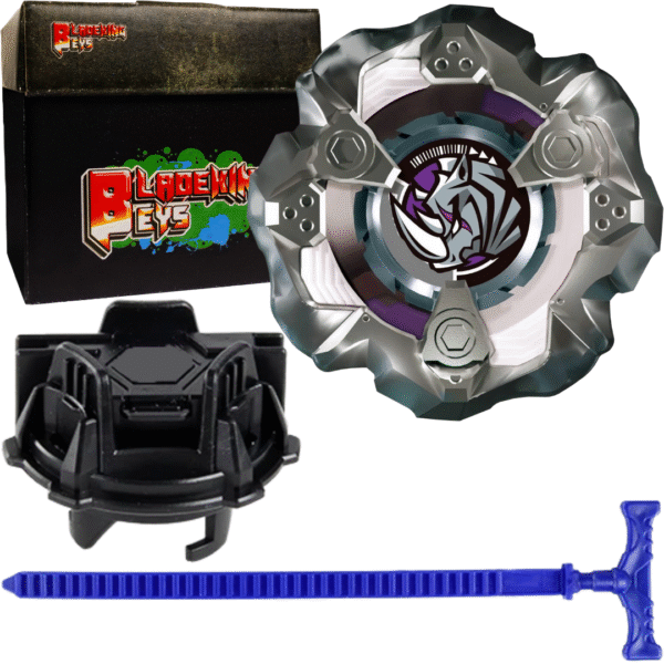 BLADEKING BEYS Launcher Kit- BX-19 Rhino Horn 3-80S + TD Launcher + Toy Storage Box