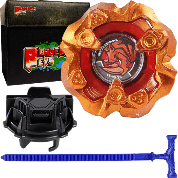 BLADEKING BEYS Launcher Kit- BX-red 00-19 Rhino Horn 3-80S + TD Launcher + Toy Storage Box