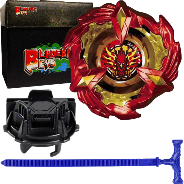 BLADEKING BEYS Launcher Kit- BX-23 Phoenix-Wing 9-60GF + TD Launcher + Toy Storage Box
