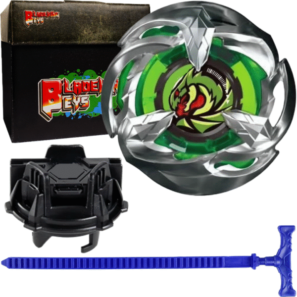 BLADEKING BEYS Launcher Kit- BX-24 Wyvern-Gale 5-80GB + TD Launcher + Toy Storage Box