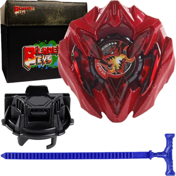 BLADEKING BEYS Launcher Kit- UX-01 red Dran Buster' 1-60A + TD Launcher + Toy Storage Box