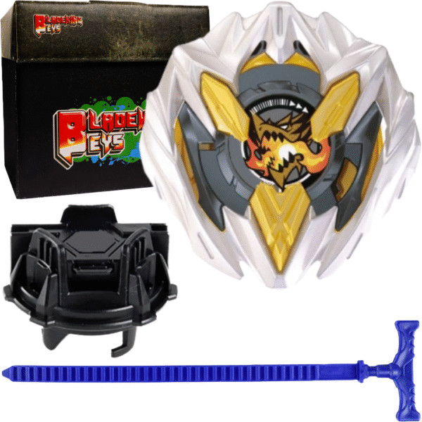 BLADEKING BEYS Launcher Kit- UX-white 00-01 Dran Buster' 1-60A + TD Launcher + Toy Storage Box
