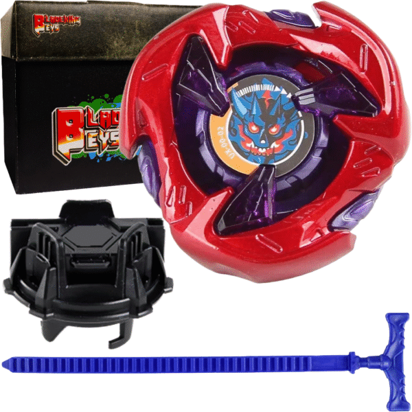BLADEKING BEYS Launcher Kit- UX-red 00-02 Hells Hammer 3-70H + TD Launcher + Toy Storage Box