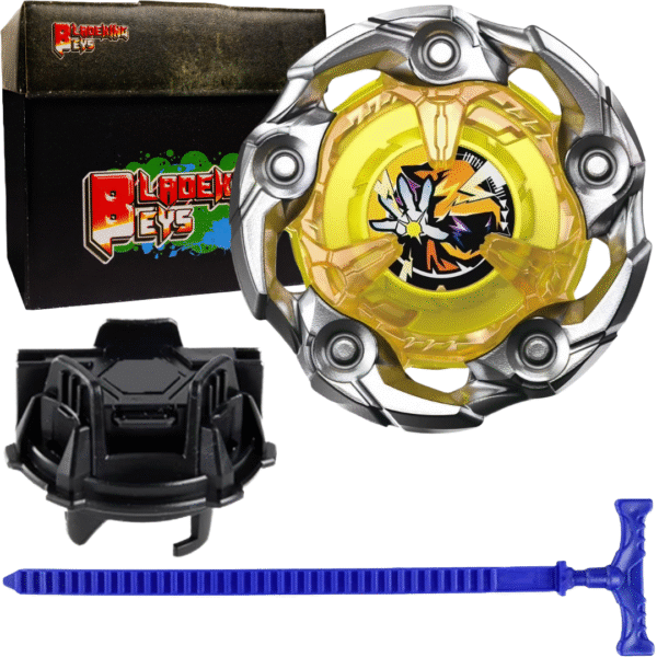 BLADEKING BEYS Launcher Kit- UX-03 Wizard-Rod 5-70DB + TD Launcher + Toy Storage Box
