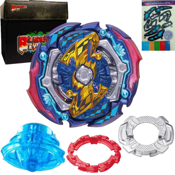 BLADEKING BEYS B142 Judgement Joker' 00Turn Trick' Zan' + Toy Storage Box