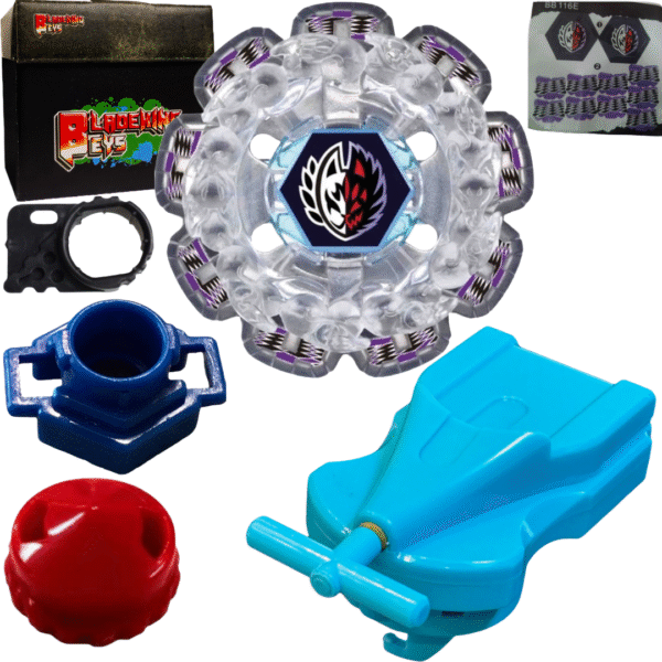 BLADEKING BEYS BB-00-116D Divine' Fox' 90W²D + 1 Way String Launcher (Right Spin) + Toy Storage Box
