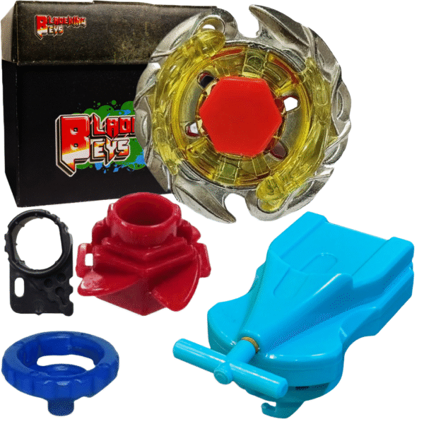 BLADEKING BEYS BB56 EvilGemios DF145FS + 1 Way String Launcher (Right Spin) + Toy storage Box