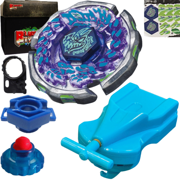 BLADEKING BEYS BB 91 Ray' Gil' 100RSF+ 1 Way String Launcher (Right Spin) + Toy storage  Box
