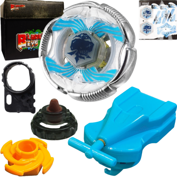 BLADEKING BEYSBB 82 Grand' Cetus WD145RS + 1 Way String Launcher (Right Spin) + Toy Storage Box