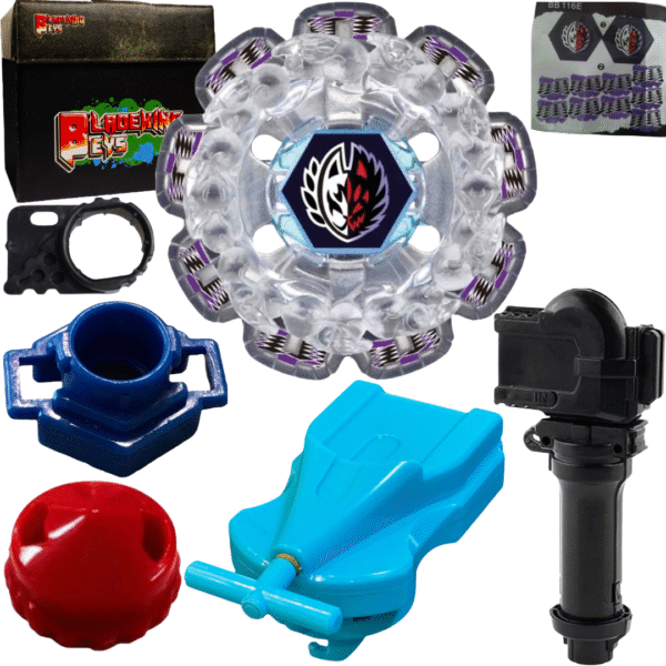 BLADEKING BEYS BB-00-116D Divine' Fox' 90W²D + 1 Way String Launcher (Right Spin) + Toy Storage Box