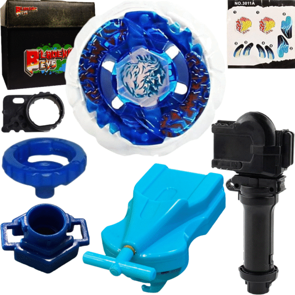 BLADEKING BEYS BB 00-122A Bakushin Susanow 105F + 1 Way String Launcher (Right Spin) + Toy Storage  Box