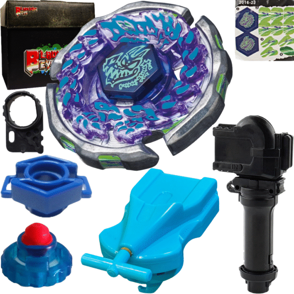 BLADEKING BEYS BB 91 Ray' Gil' 100RSF+ 1 Way String Launcher (Right Spin) + Toy storage  Box