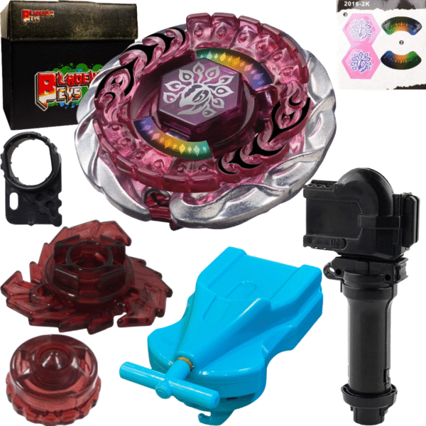 BLADEKING BEYS BB100 Evil' Befall UW145EWD + 1 Way String Launcher (Right Spin) + Toy Storage Box