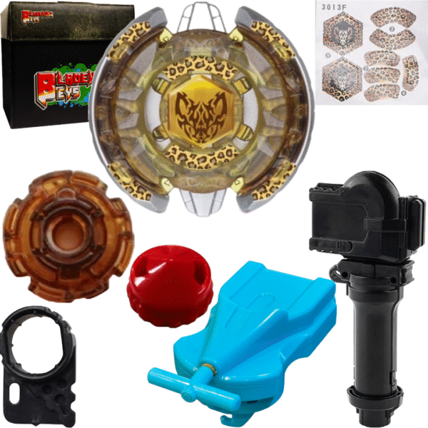 BLADEKING BEYS BB109 Beat Lynx'-TH170WD +1 Way String Launcher (Right Spin) + Toy Storage Box