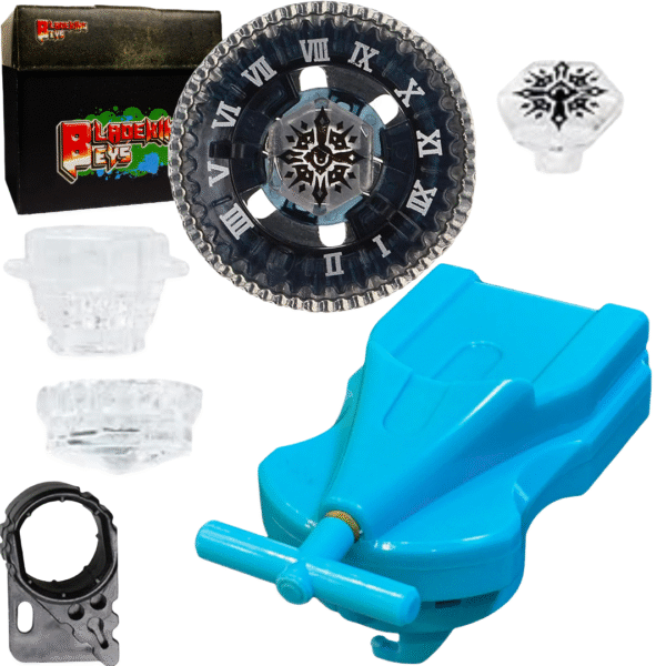 BLADEKING BEYS BB104 -Twisted' Temp' 145WD + 1 Way String Launcher (Right Spin)+Toy Storage Box