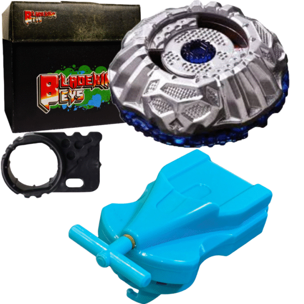 BLADEKING BEYS B120 Prototype Nemesis + 1 Way String Launcher (Right Spin) + Toy Storage Box
