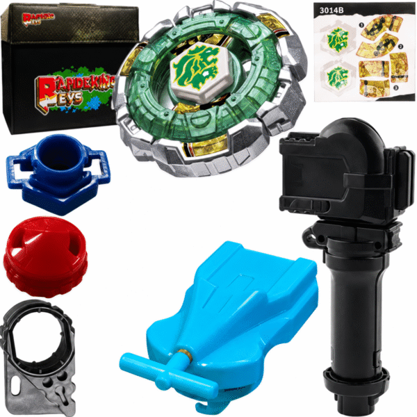 BLADEKING BEYS BB-106 Fang Leon' 130W2D + 1 Way String Launcher (Right Spin) + Toy Box