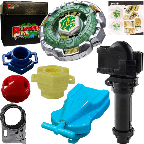 BLADEKING BEYS BB-106 Fang Leon' 130W2D + 1 Way String Launcher (Right Spin) + Toy Box