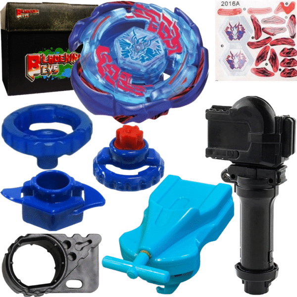 BLADEKING BEYS BB70 Galaxe Pegasis W105R2F +1 Way String Launcher (Right Spin) +Toy Storage Box
