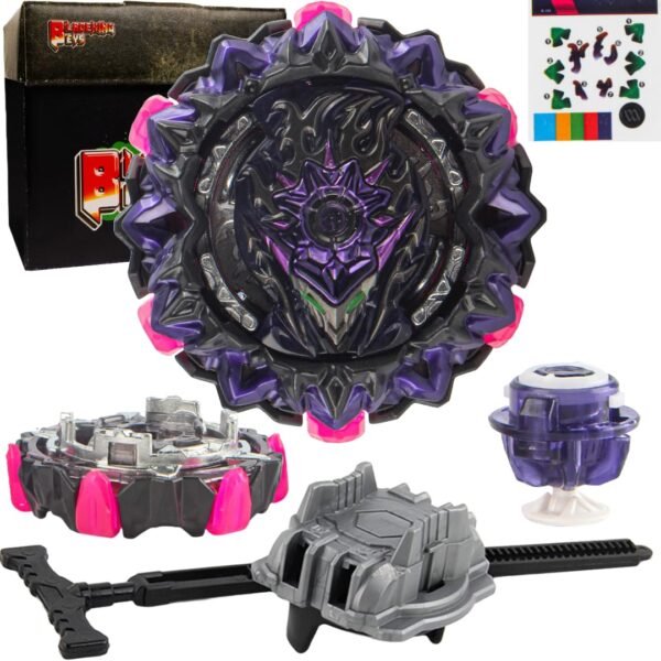 BLADEKING BEYS Pull Rule Launcher Kit- B169 Variant Lucifer Mobius 2D + LR Pull Rule Launcher + Toy Storage Box