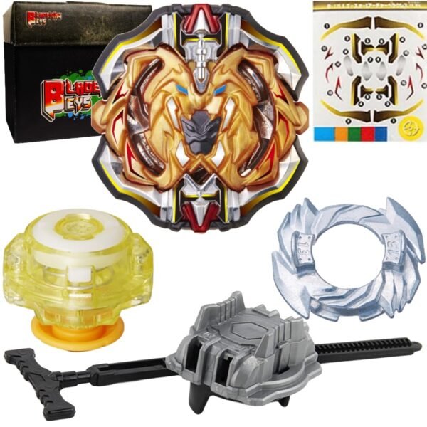 BLADEKING BEYS Pull Rule Launcher Kit- B115 Archer Hercules 13 Eternal + LR Pull Rule Launcher + Toy Storage Box