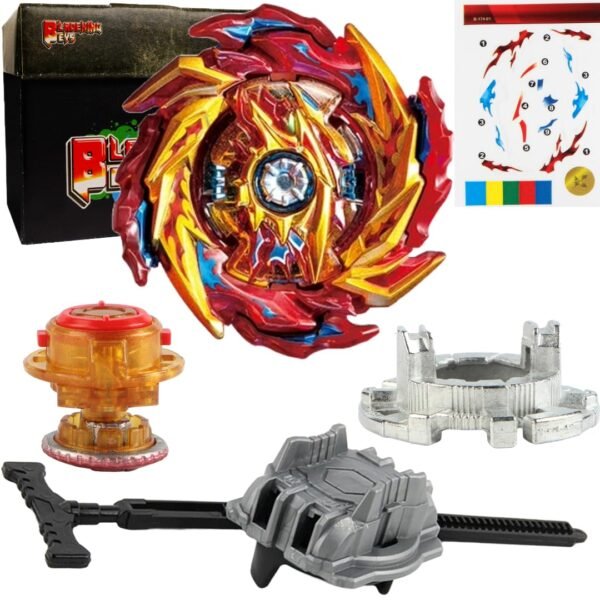BLADEKING BEYS B174-01 Hyperion Burn Cho Xceed + LR Pull Rule Launcher + Toy Storage Box