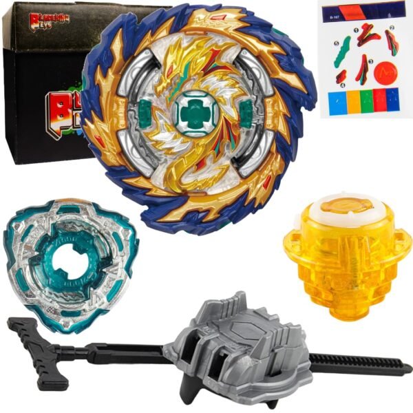 BLADEKING BEYS Pull Rule Launcher Kit- B167 Mirage Faf. Nothing 2S + LR Pull Rule Launcher + Toy Storage Box