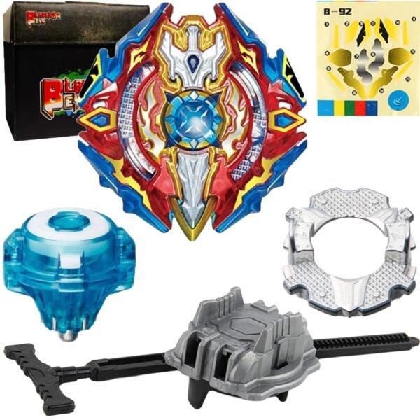 BLADEKING BEYS Pull Rule Launcher Kit- B92 Sieg Xcalib'r 1 Iron + LR Pull Rule Launcher + Toy Storage Box