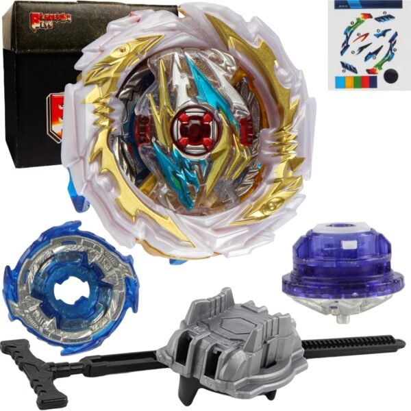 BLADEKING BEYS Pull Rule Launcher Kit- B171 Tempest Dragon Charge Metal 1A + LR Pull Rule Launcher + Toy Storage Box