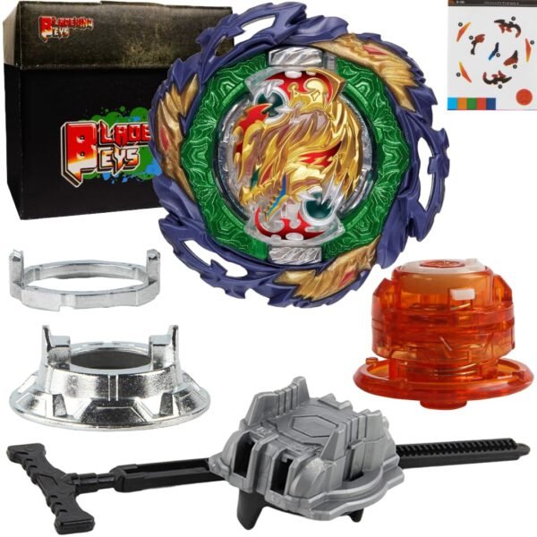 BLADEKING BEYS Pull Rule Launcher Kit- B185 Vanish Faf. Tapered Kick-3 + LR Pull Rule Launcher + Toy Storage Box