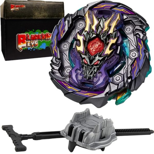 BLADEKING BEYS pull rule Launcher Kit- B149B Dread Bahamut' Orbit Metal Gen + LR pull rule launcher + Toy Storage Box (metal is random)